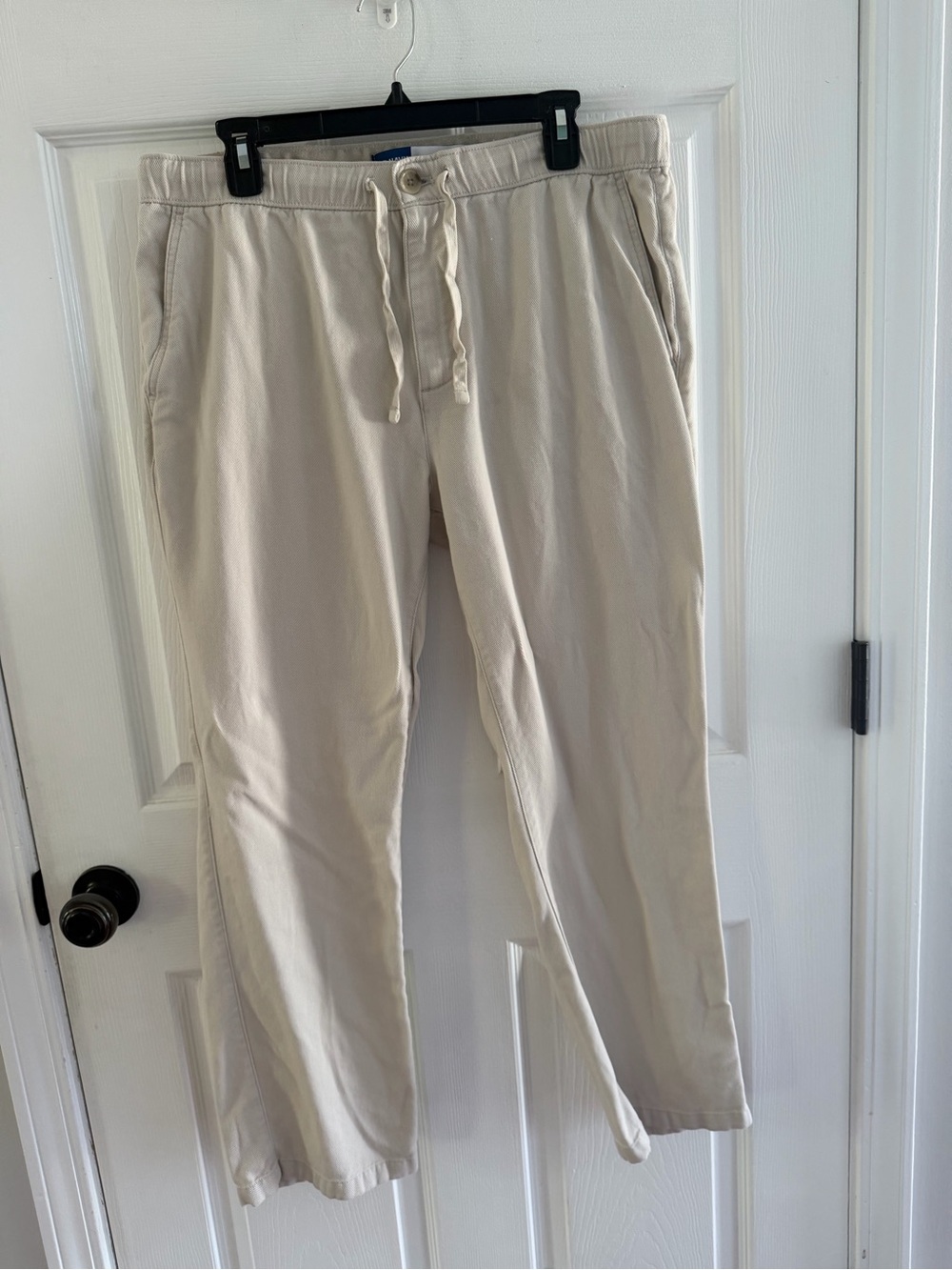 Old Navy Men's Light Drawstring linen blend pant bundle